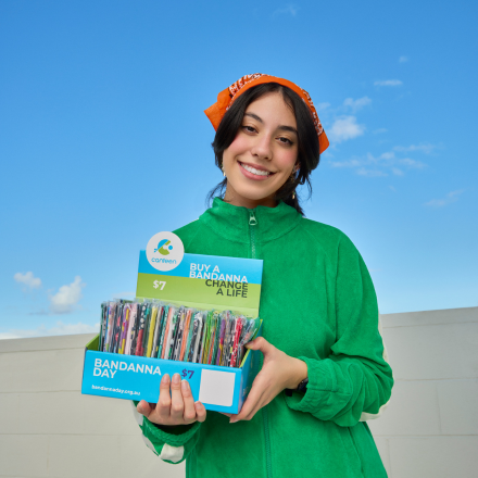 Girl with Bandanna Box