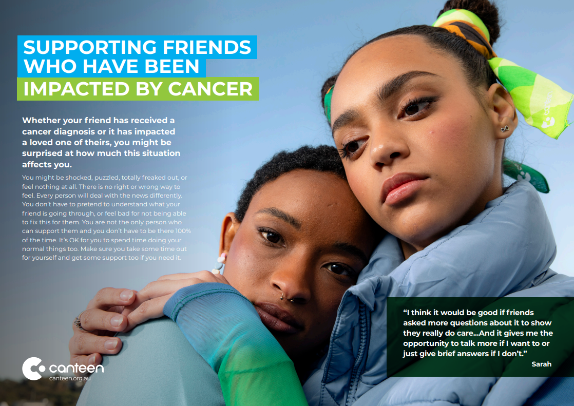 Supporting a friend guide