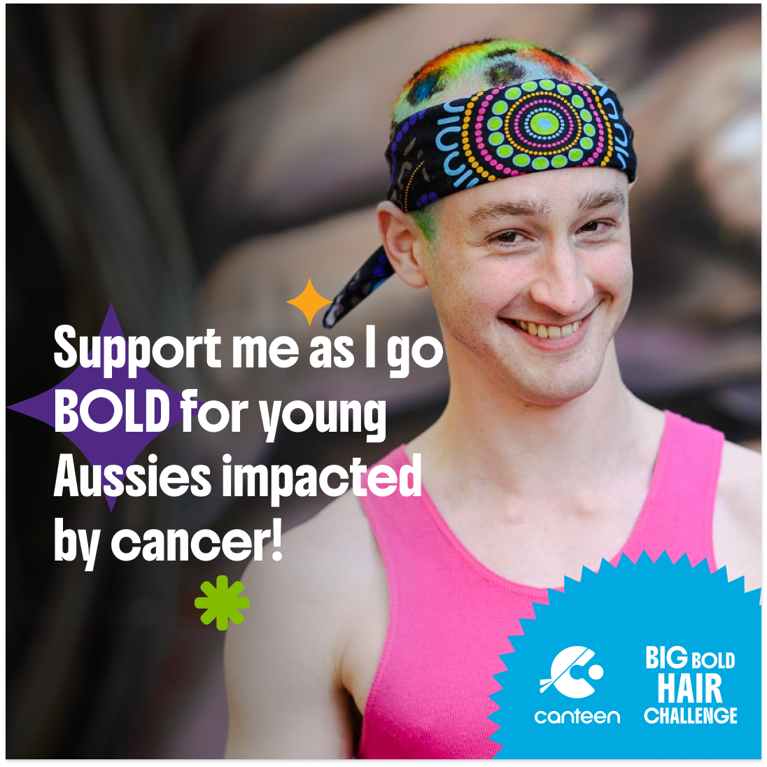 Social Tile - Support Teens Impacted by Cancer