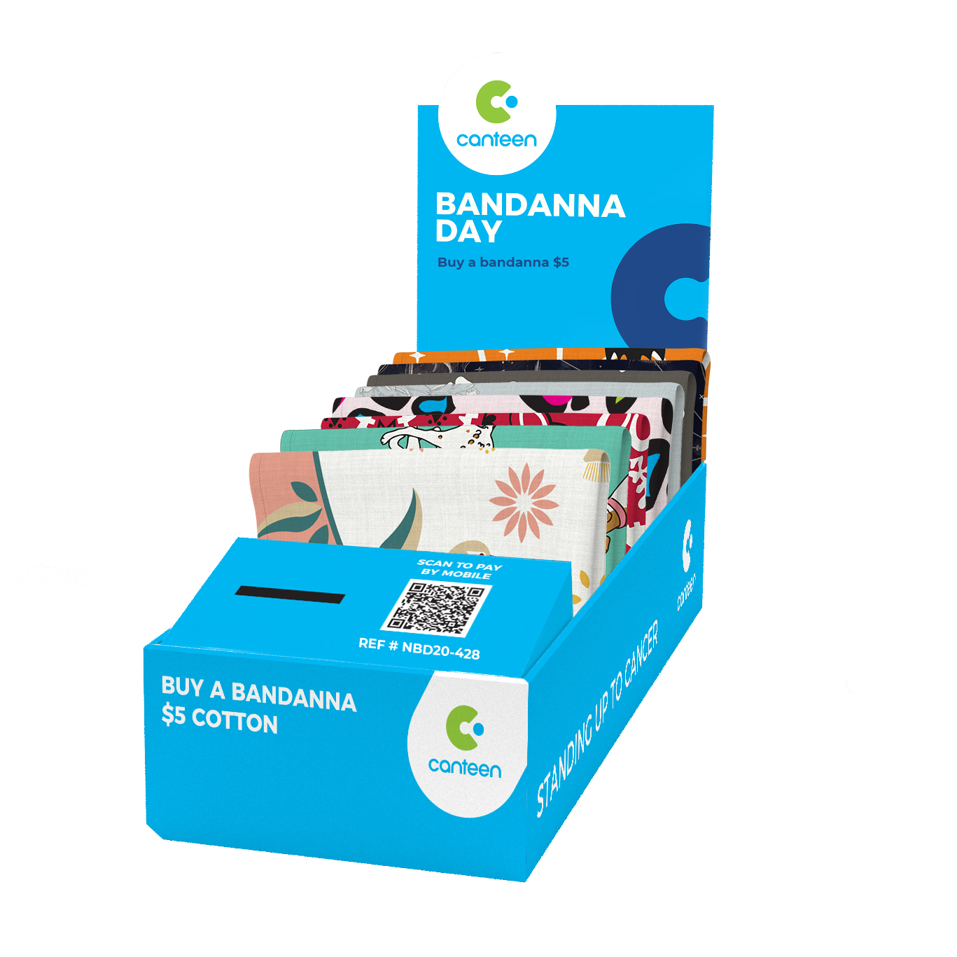 BUY A BANDANNA $5 COTTON BOX