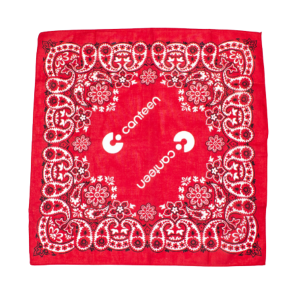 Red Mexican Canteen Bandanna