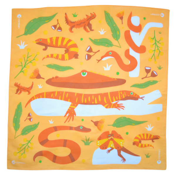 Reptiles - Canteen Bandanna