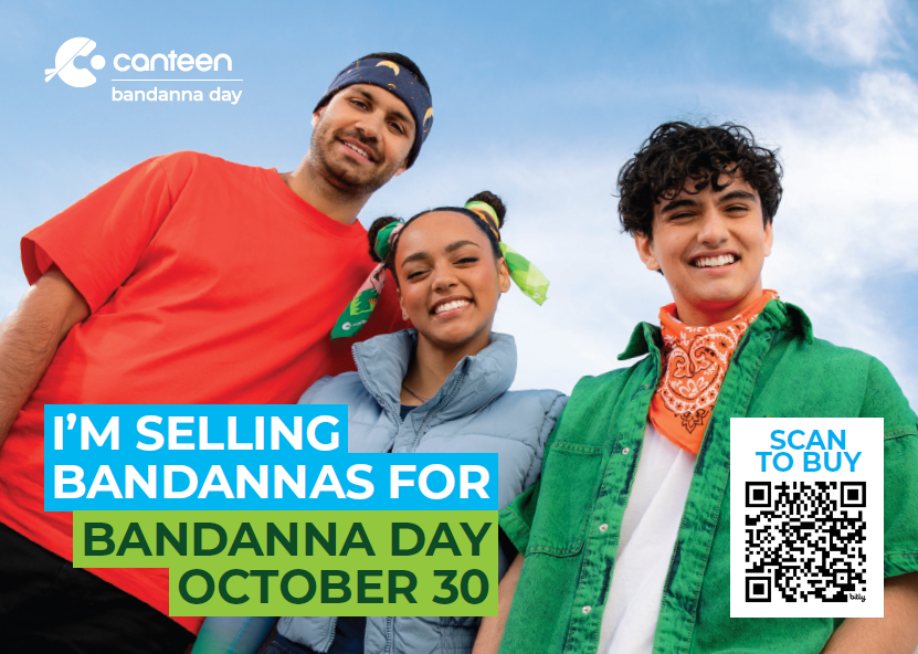 Postcard: I'm Selling Bandannas