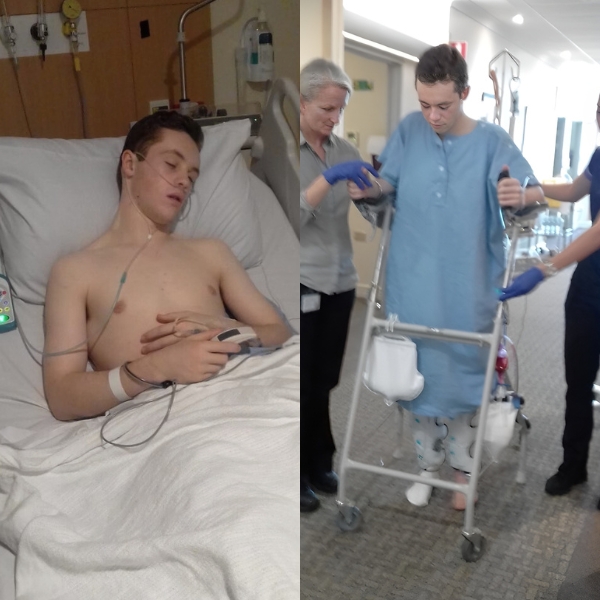 James during his treatment