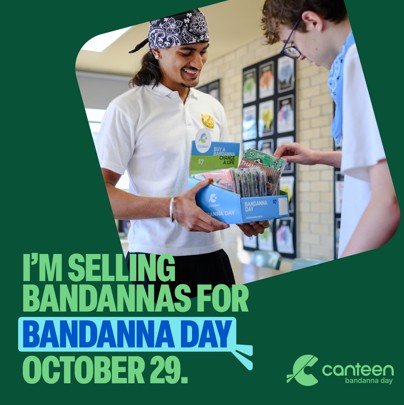 Bandanna Day 26 Selling Bandannas School Social Tile