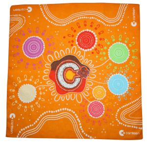 Bandanna designed by Canteen's Young Adult Reconciliation Network (YARN) Bandanna designed by Canteen's Young Adult Reconciliation Network (YARN)