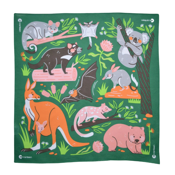 Aussie Marsupials - Canteen Bandanna