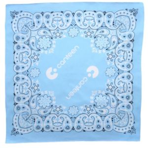 sky blue bandanna